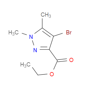 Ethyl 4-bromo-1,5-dimethyl-pyrazole-3-carboxylate - Click Image to Close