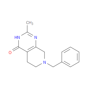 7-Benzyl-2-methyl-1,5,6,8-tetrahydropyrido[3,4-d]pyrimidin-4-one - Click Image to Close