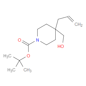 tert-Butyl 4-allyl-4-(hydroxymethyl)piperidine-1-carboxylate