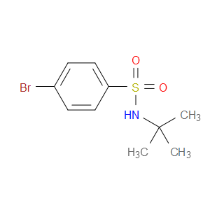 4-Bromo-N-tert-butyl-benzenesulfonamide - Click Image to Close