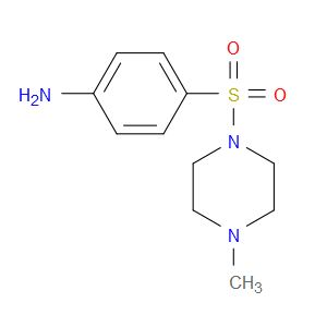 4-(4-Methylpiperazin-1-yl)sulfonylaniline