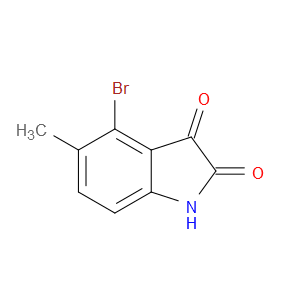 4-Bromo-5-methyl-indoline-2,3-dione