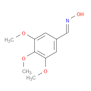 (1E)-3,4,5-Trimethoxybenzaldehyde oxime