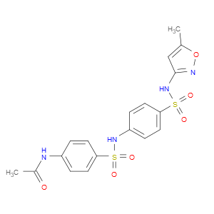 N-[4-[[4-[(5-Methylisoxazol-3-yl)sulfamoyl]phenyl]sulfamoyl]phenyl]acetamide - Click Image to Close