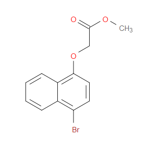 Methyl 2-[(4-bromo-1-naphthyl)oxy]acetate