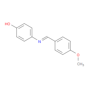 4-[(E)-(4-Methoxyphenyl)methyleneamino]phenol