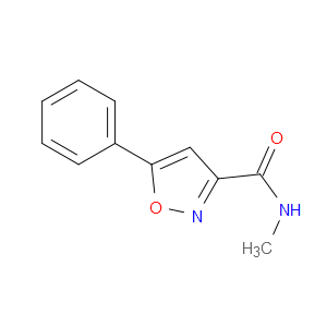 N-Methyl-5-phenyl-isoxazole-3-carboxamide