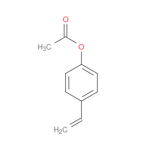 (4-Vinylphenyl) acetate - Click Image to Close