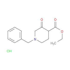 Ethyl 1-benzyl-3-oxo-piperidine-4-carboxylate hydrochloride - Click Image to Close