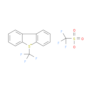 5-(Trifluoromethyl)dibenzothiophen-5-ium trifluoromethanesulfonate