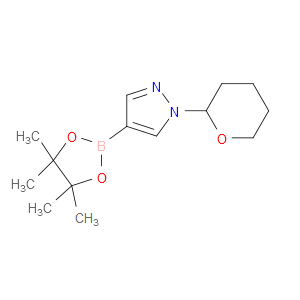 1-Tetrahydropyran-2-yl-4-(4,4,5,5-tetramethyl-1,3,2-dioxaborolan-2-yl)pyrazole - Click Image to Close