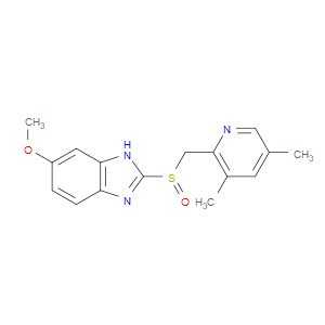 2-(((3,5-Dimethylpyridin-2-yl)methyl)sulfinyl)-5-methoxy-1h-benzo[d]imidazole