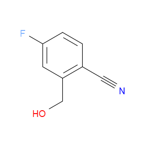 4-FLUORO-2-(HYDROXYMETHYL)BENZONITRILE - Click Image to Close