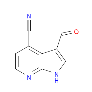 3-FORMYL-1H-PYRROLO[2,3-B]PYRIDINE-4-CARBONITRILE