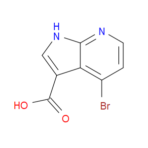 4-BROMO-1H-PYRROLO[2,3-B]PYRIDINE-3-CARBOXYLIC ACID