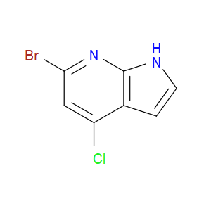 6-BROMO-4-CHLORO-1H-PYRROLO[2,3-B]PYRIDINE - Click Image to Close