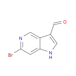 6-BROMO-1H-PYRROLO[3,2-C]PYRIDINE-3-CARBALDEHYDE
