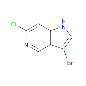 3-BROMO-6-CHLORO-1H-PYRROLO[3,2-C]PYRIDINE