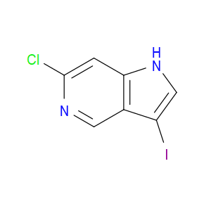 6-CHLORO-3-IODO-1H-PYRROLO[3,2-C]PYRIDINE