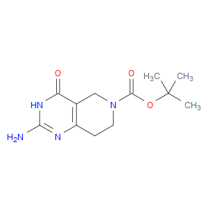 TERT-BUTYL 2-AMINO-4-OXO-3,4,7,8-TETRAHYDROPYRIDO[4,3-D]PYRIMIDINE-6(5H)-CARBOXYLATE