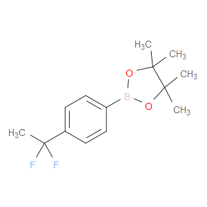 1,3,2-DIOXABOROLANE, 2-[4-(1,1-DIFLUOROETHYL)PHENYL]-4,4,5,5-TETRAMETHYL- - Click Image to Close