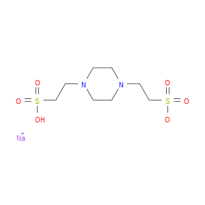 PIPERAZINE-1,4-BIS(2-ETHANESULFONIC ACID) MONOSODIUM SALT