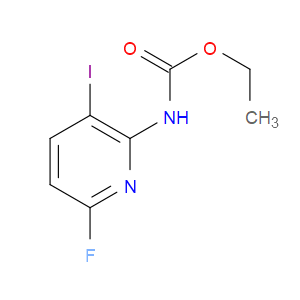 ETHYL 6-FLUORO-3-IODOPYRIDIN-2-YLCARBAMATE - Click Image to Close