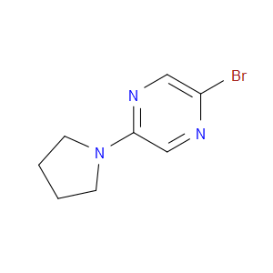 2-BROMO-5-(PYRROLIDIN-1-YL)PYRAZINE