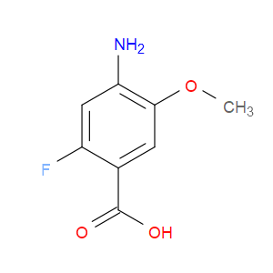 4-AMINO-2-FLUORO-5-METHOXYBENZOIC ACID - Click Image to Close