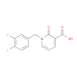 1-(3,4-DIFLUOROBENZYL)-2-OXO-1,2-DIHYDROPYRIDINE-3-CARBOXYLIC ACID