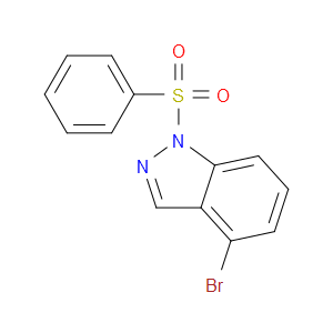 4-BROMO-1-(PHENYLSULFONYL)-1H-INDAZOLE - Click Image to Close