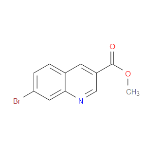 METHYL 7-BROMOQUINOLINE-3-CARBOXYLATE