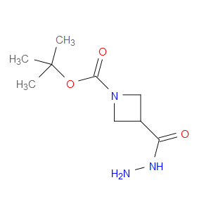 TERT-BUTYL 3-(HYDRAZINECARBONYL)AZETIDINE-1-CARBOXYLATE