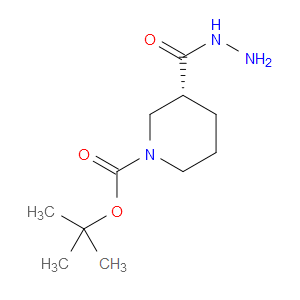 TERT-BUTYL (3R)-3-(HYDRAZINECARBONYL)PIPERIDINE-1-CARBOXYLATE