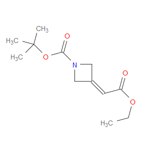 TERT-BUTYL 3-(2-ETHOXY-2-OXOETHYLIDENE)AZETIDINE-1-CARBOXYLATE