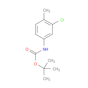 CARBAMIC ACID, (3-CHLORO-4-METHYLPHENYL)-, 1,1-DIMETHYLETHYL ESTER - Click Image to Close