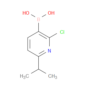 2-CHLORO-6-ISOPROPYLPYRIDINE-3-BORONIC ACID - Click Image to Close