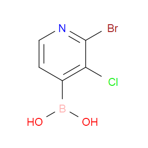 2-BROMO-3-CHLOROPYRIDINE-4-BORONIC ACID