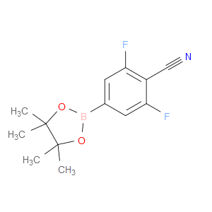 2,6-DIFLUORO-4-(4,4,5,5-TETRAMETHYL-1,3,2-DIOXABOROLAN-2-YL)BENZONITRILE