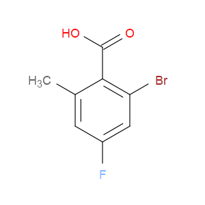 2-BROMO-4-FLUORO-6-METHYLBENZOIC ACID