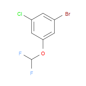 1-BROMO-3-CHLORO-5-(DIFLUOROMETHOXY)BENZENE - Click Image to Close