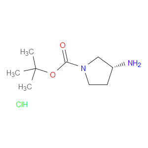 (R)-TERT-BUTYL 3-AMINOPYRROLIDINE-1-CARBOXYLATE HYDROCHLORIDE - Click Image to Close