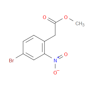 METHYL 2-(4-BROMO-2-NITROPHENYL)ACETATE