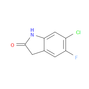 6-CHLORO-5-FLUOROINDOLIN-2-ONE - Click Image to Close