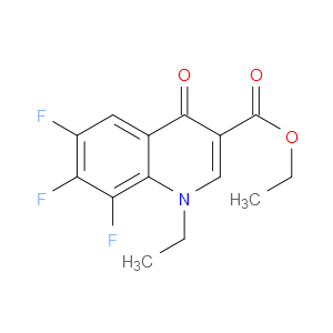 ETHYL 1-ETHYL-6,7,8-TRIFLUORO-4-OXO-1,4-DIHYDROQUINOLINE-3-CARBOXYLATE - Click Image to Close