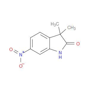 3,3-DIMETHYL-6-NITROINDOLIN-2-ONE