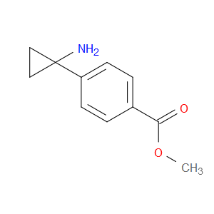 METHYL 4-(1-AMINOCYCLOPROPYL)BENZOATE
