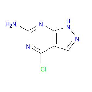 4-CHLORO-1H-PYRAZOLO[3,4-D]PYRIMIDIN-6-AMINE - Click Image to Close