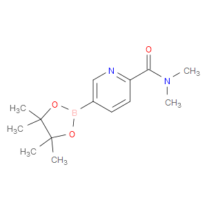 N,N-DIMETHYL-5-(4,4,5,5-TETRAMETHYL-1,3,2-DIOXABOROLAN-2-YL)PICOLINAMIDE - Click Image to Close