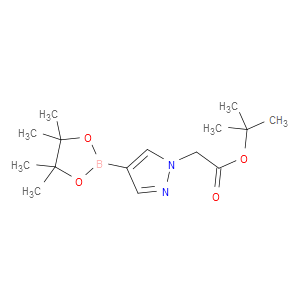 TERT-BUTYL 2-(4-(4,4,5,5-TETRAMETHYL-1,3,2-DIOXABOROLAN-2-YL)-1H-PYRAZOL-1-YL)ACETATE